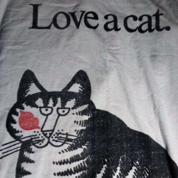 Burlington Other - Kliban Cat Love A Cat. Beach Towel 35x64
